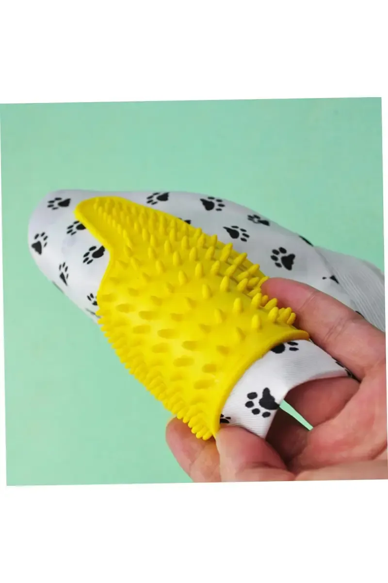 Canine Pet Grooming Glove Brush for Dogs- Pack of 1
