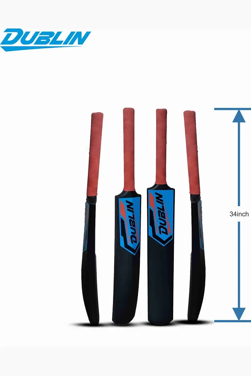 Fiber Cricket Bat With Rubber Grip - Size 7
