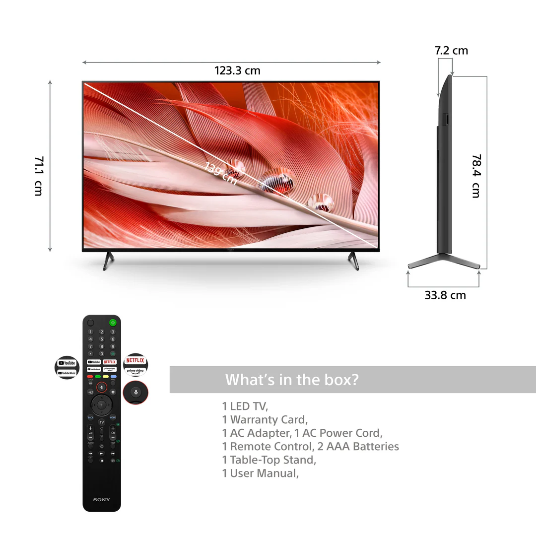 Sony Bravia X90J 4K Ultra HD