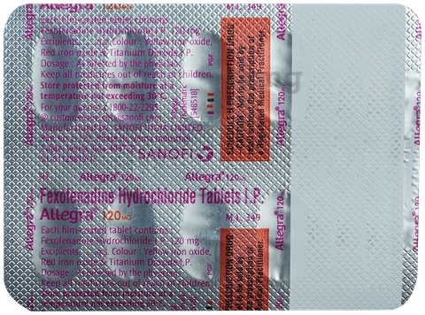Allegra 120mg Tablet