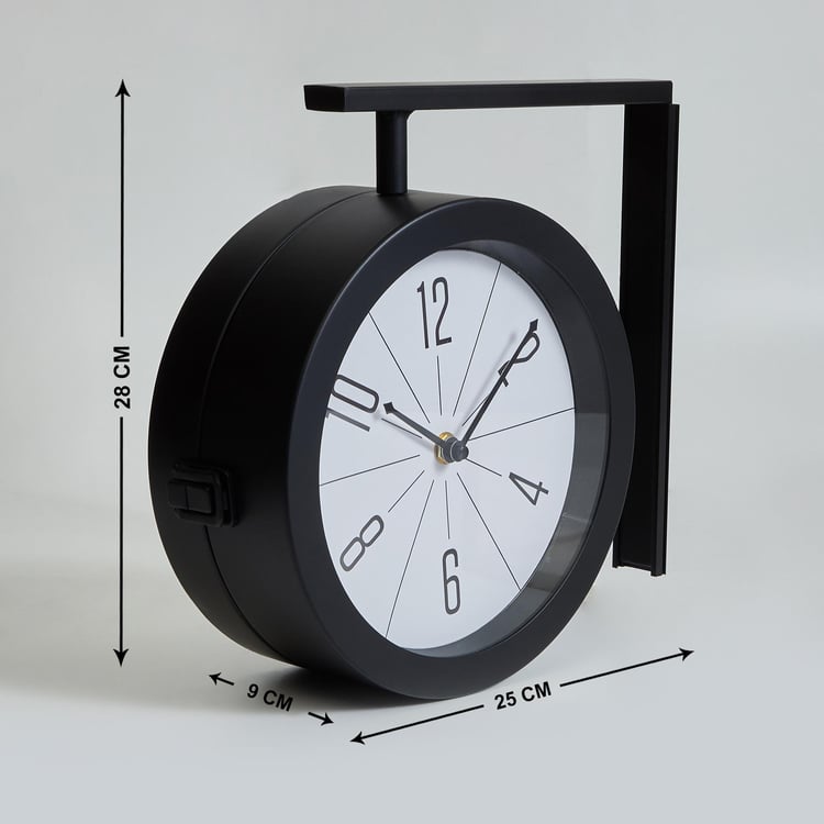 Casablanca Metal Modern Station Clock