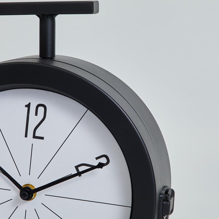 Casablanca Metal Modern Station Clock