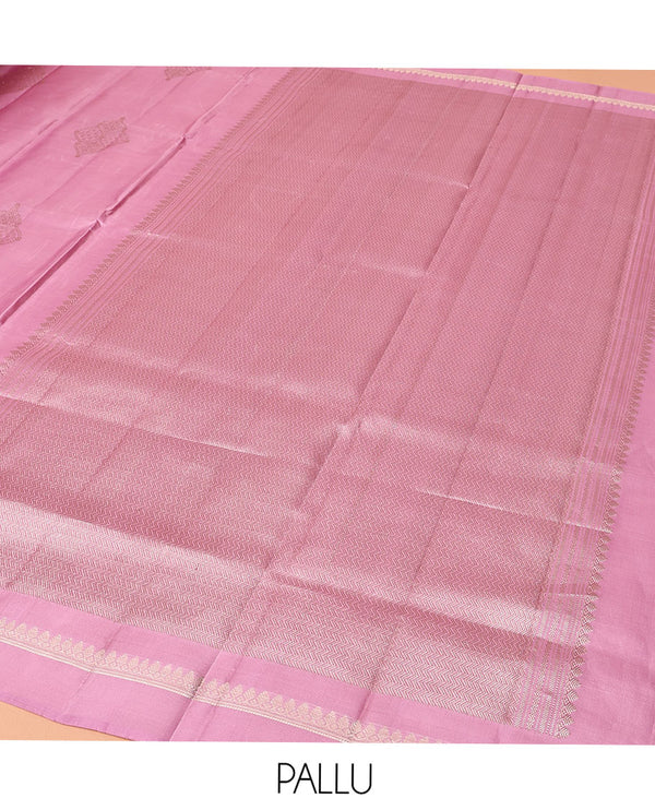 Pink Mayuri Soft Silk Saree