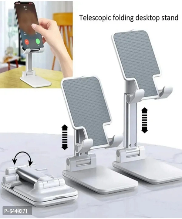 Adjustable & Foldable Desktop Phone Holder Stand
