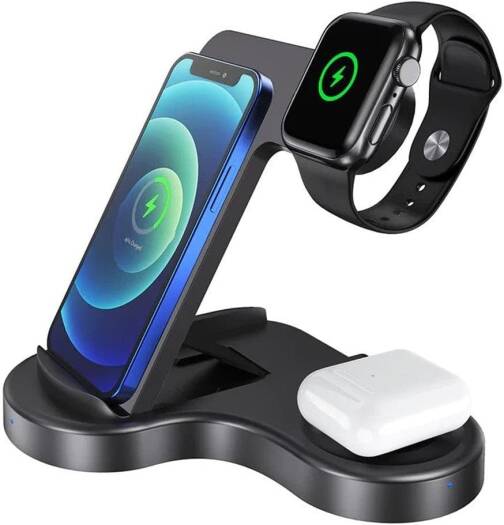 3 in 1 PowerStand Pro Wireless Charger 15W