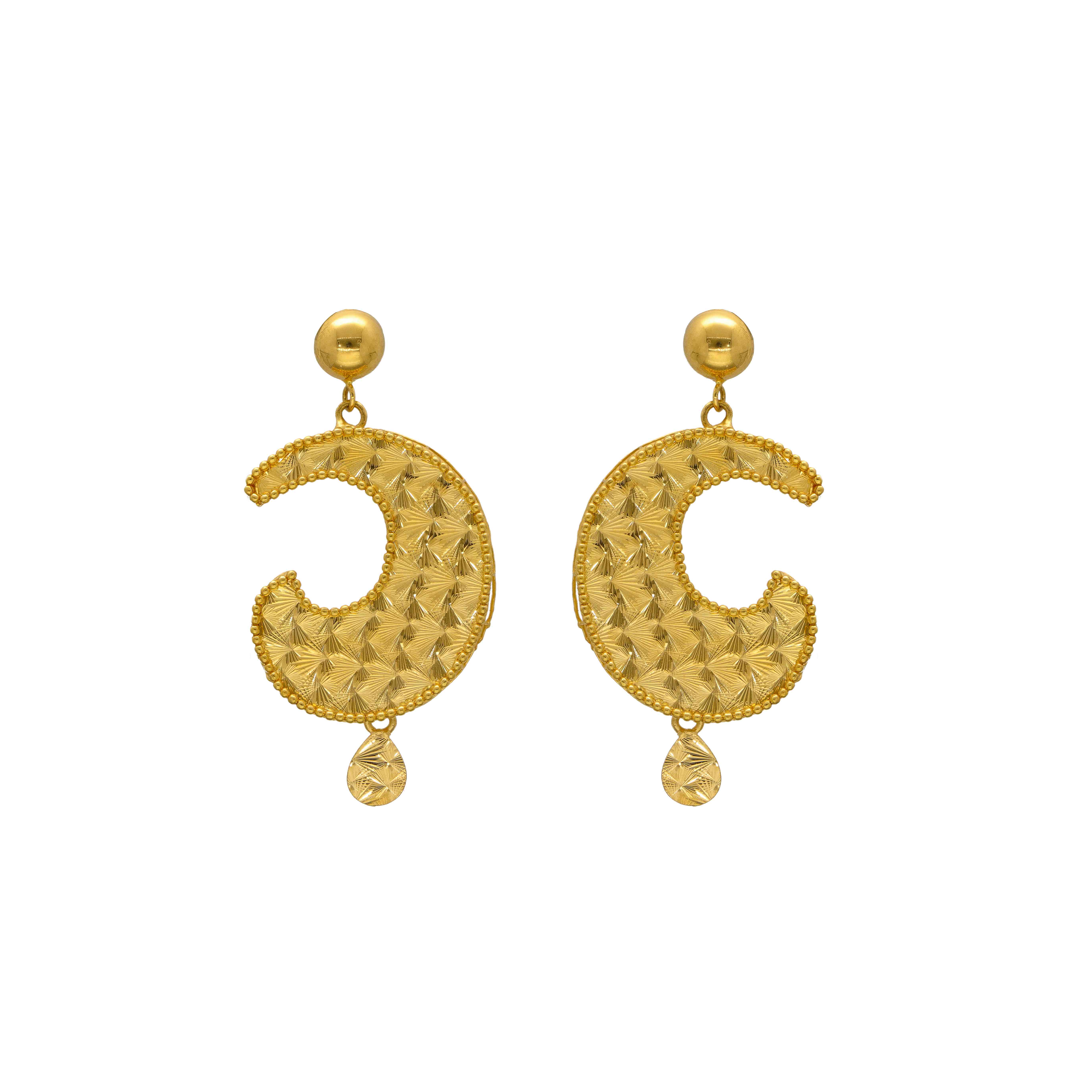 Half Moon Design Stud