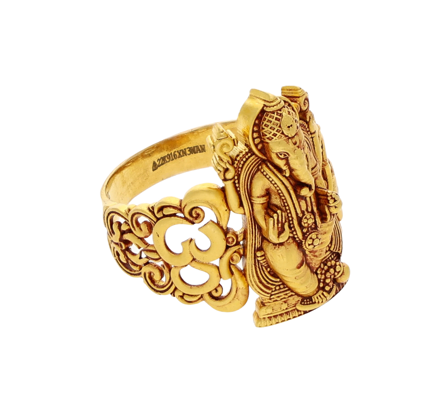 Lord Ganesha Design Ring