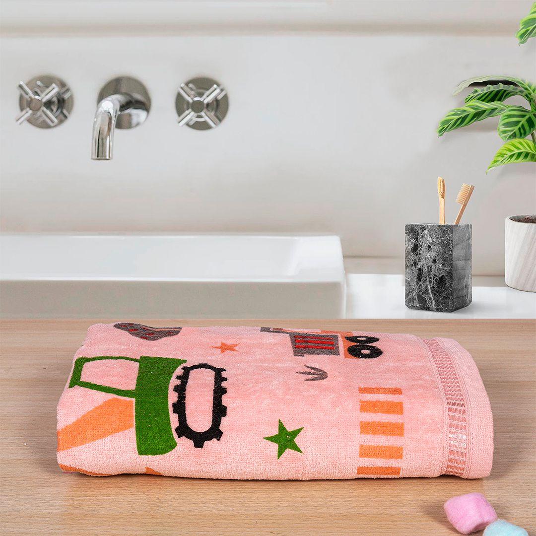 Rangoli Kids Printed Cotton Bath Towel