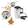 Car Electric Kettle – Stainless Steel Travel Heating Cup with Lighter Charger