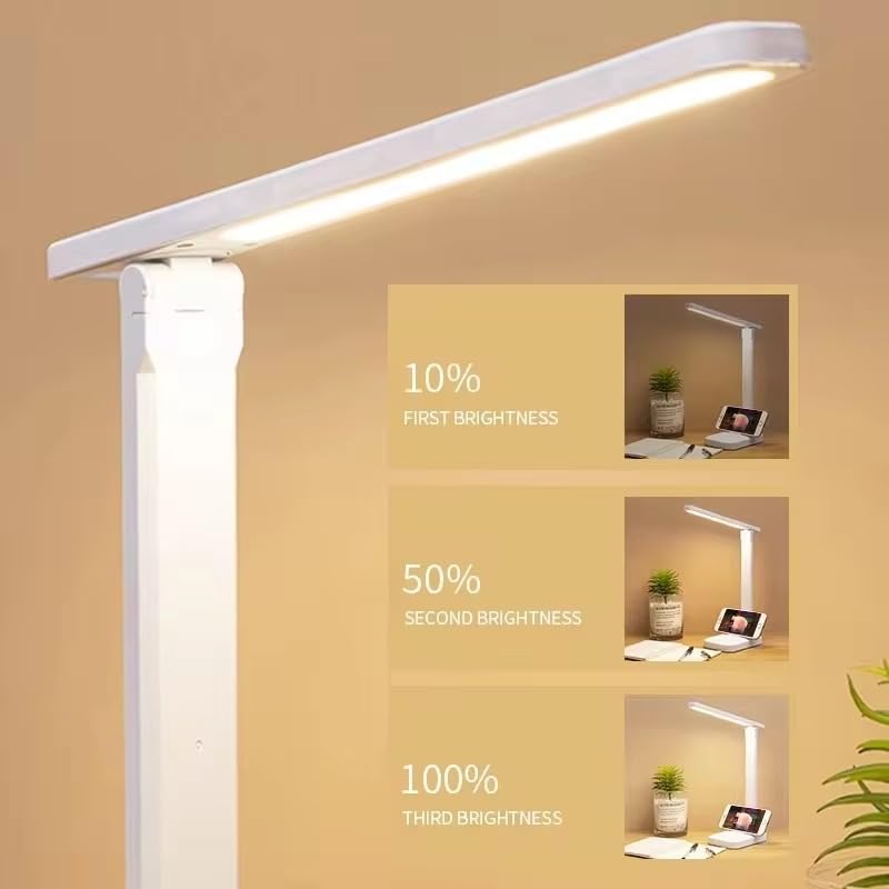 LED Desk Lamp – Dimmable Touch Table Lamp with USB