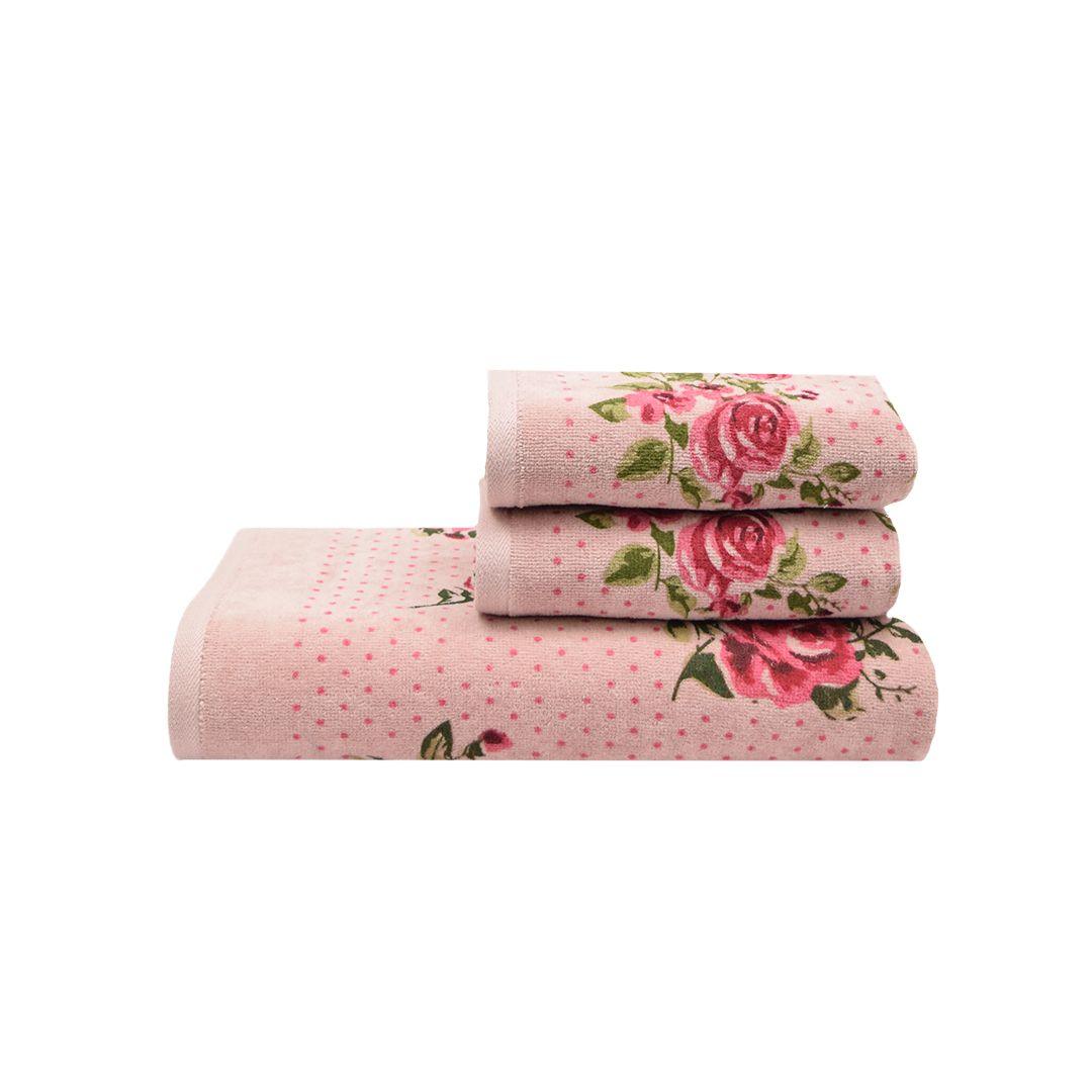 Blossom 450 GSM Cotton Towel Set of 3