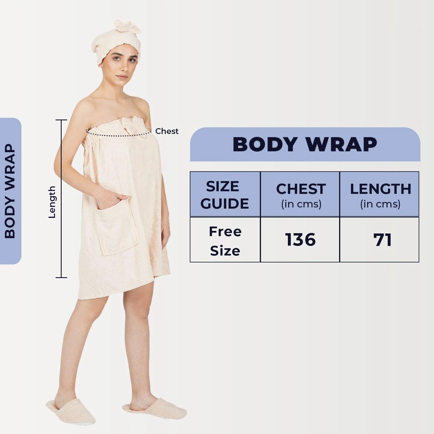 Rangoli Cotton Body Wrap Bath Towel