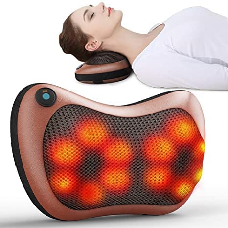 Electric Massage Pillow for Relieving Pain - Home, Car & Office Use