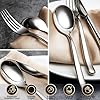 24-Piece Stainless Steel Cutlery Set with Holder – Silver