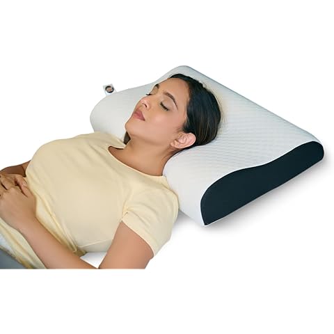 HOMCA Memory Foam Cervical Orthopedic Neck Support Pillow