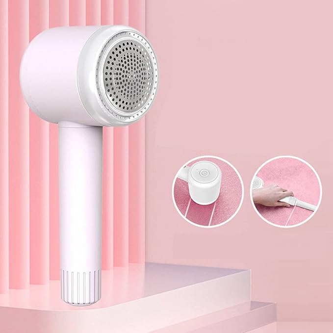 2-in-1 Electric Fabric Shaver with Lint Roller – Clothes Lint & Bobble Remover