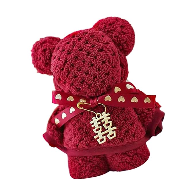 Cute Bear Shape Towel – Decorative Gift & Kitchen/Bathroom Towel