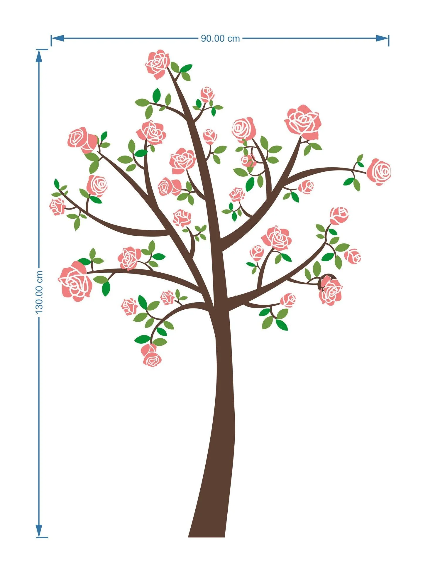 Bloosom Tree Vinyl Wall Sticker 130*90Cm