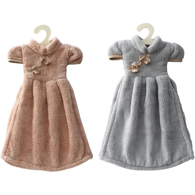 Mshine Frock-Style Hanging Hand Towel