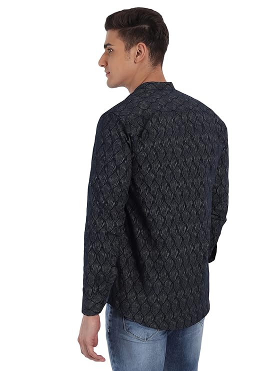 Majestic Men's Cotton Printed Designer Shirt