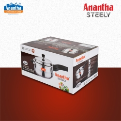 ANANTHA SS STEELY HANDI COOKER 1.5 LITRES