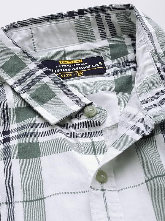 The Indian Garage Co Men's Cotton Regular Fit