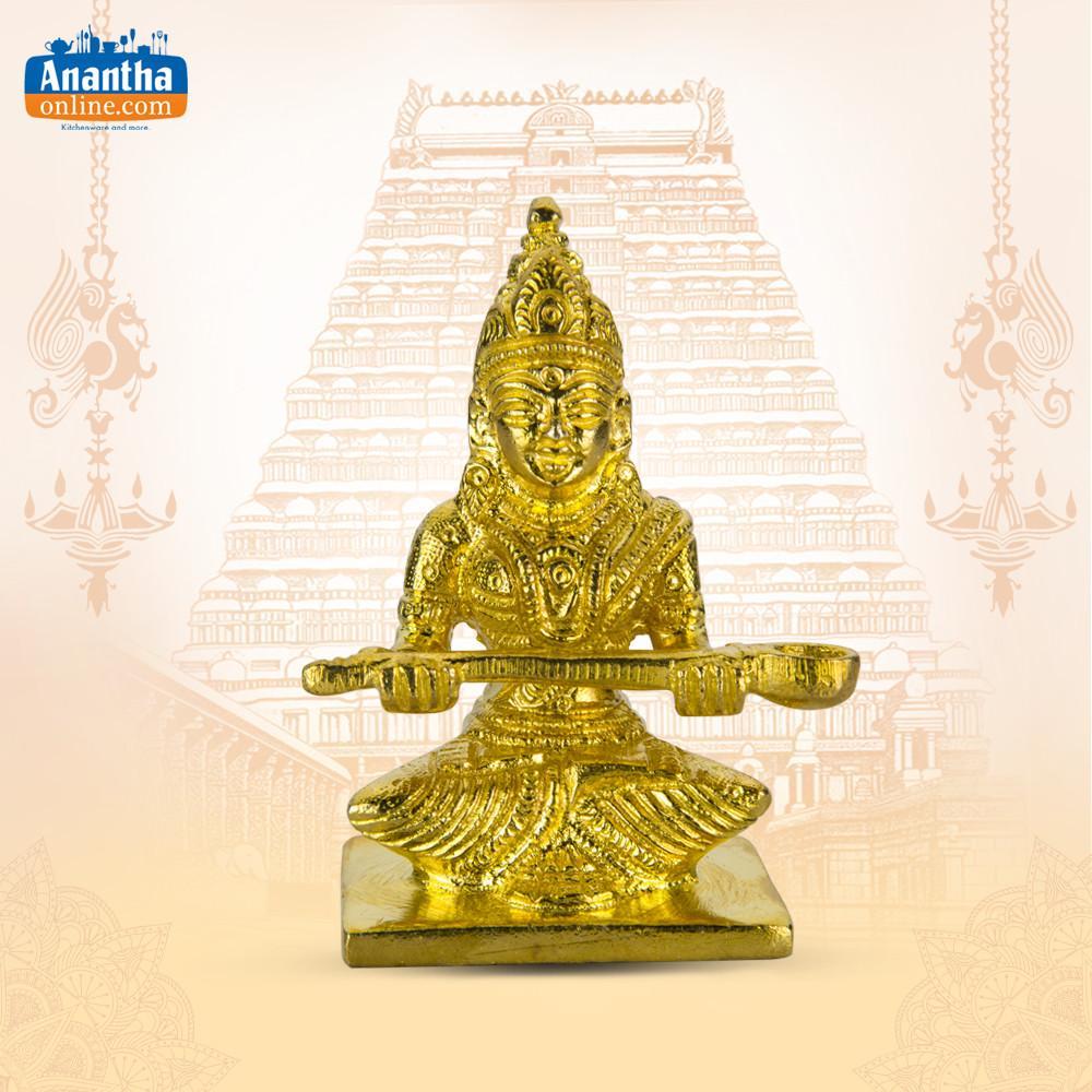 BRASS STATUE ANNAPURNAI NO. 6