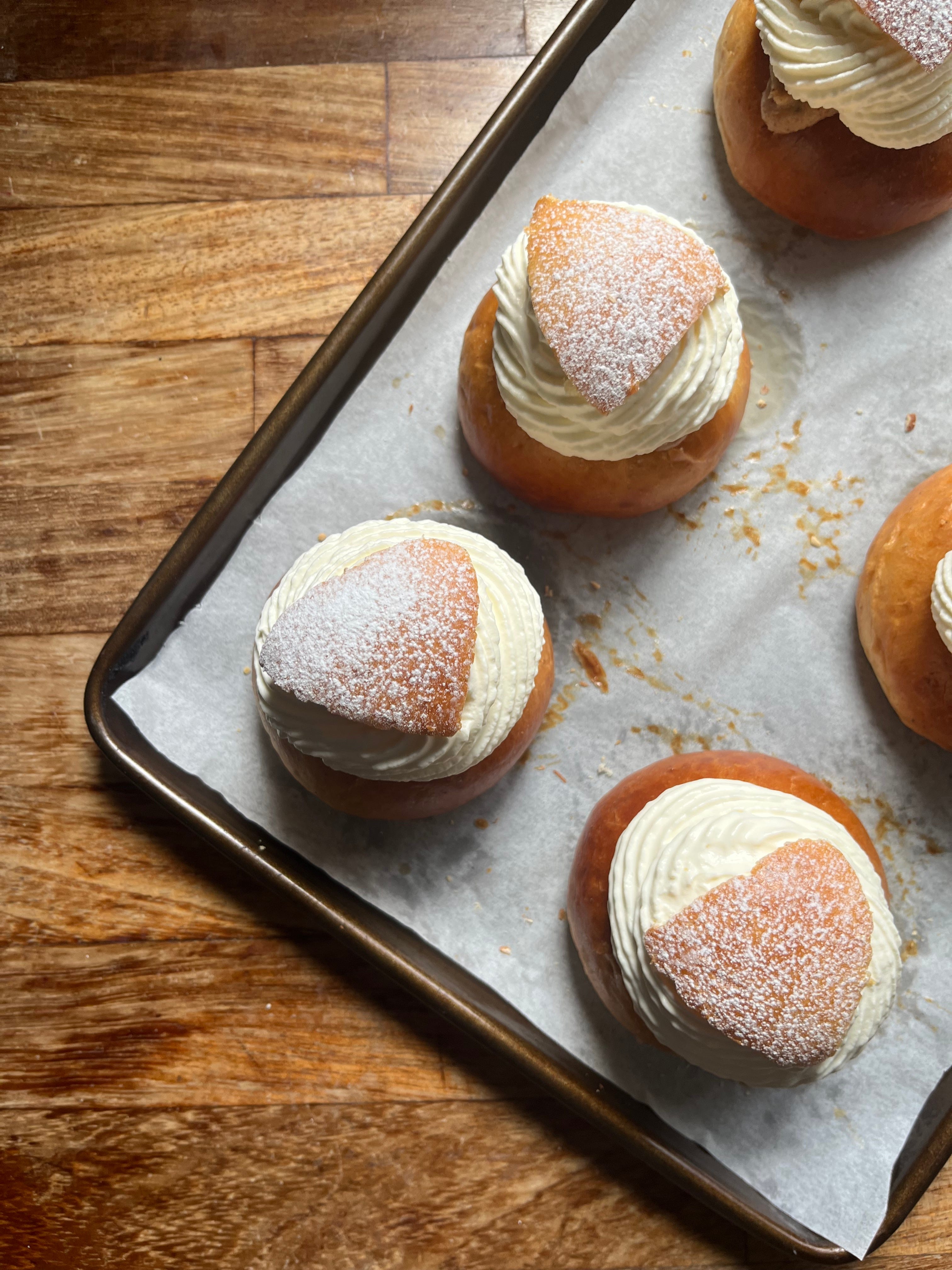 Swedish Semlor