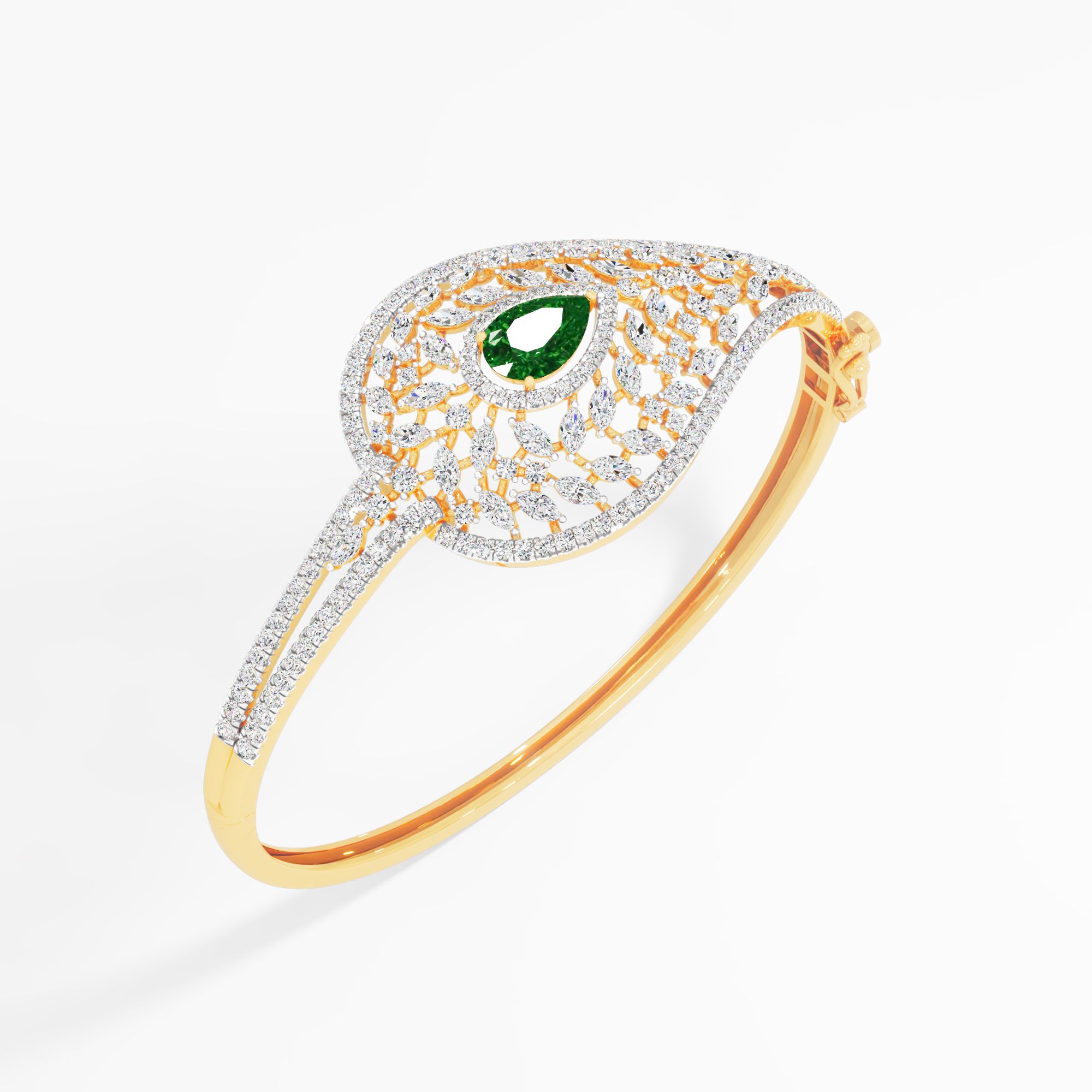 Nayra Teardrop Regal Bracelet