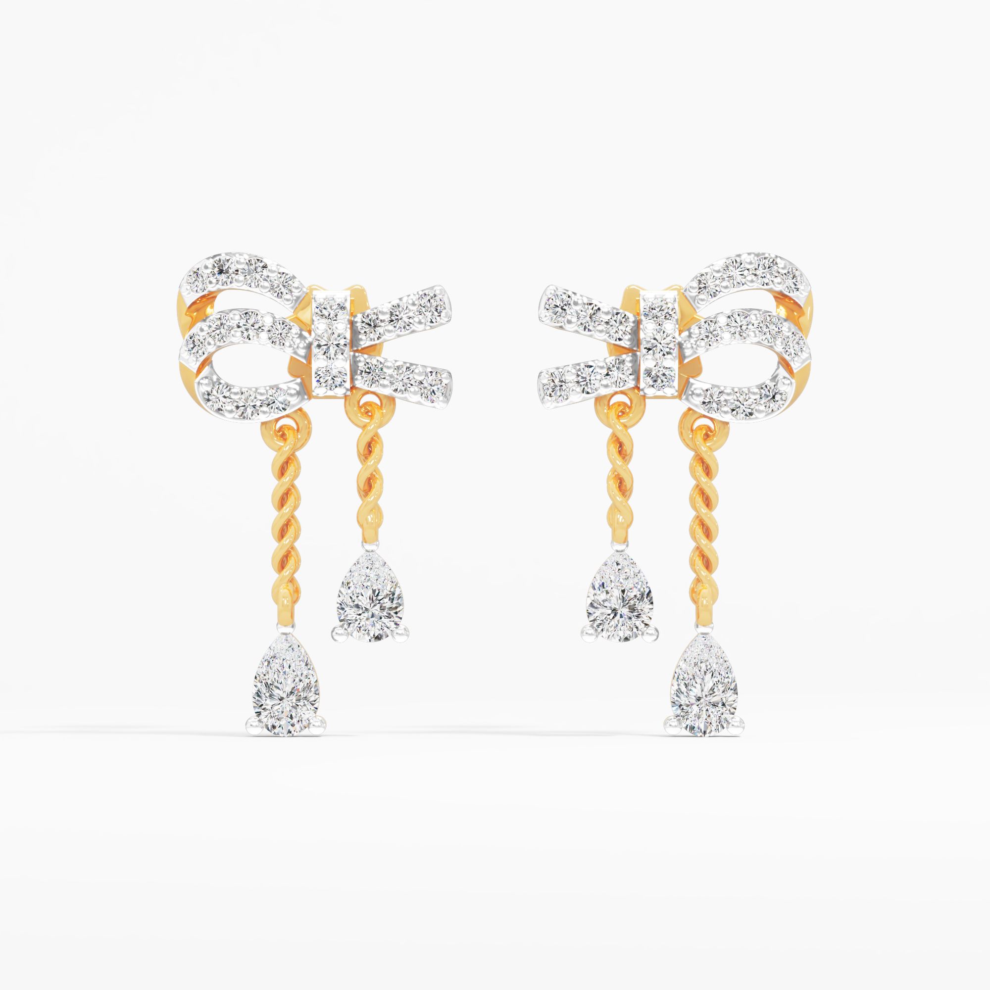 Butterfly Tassel Dangle Earrings