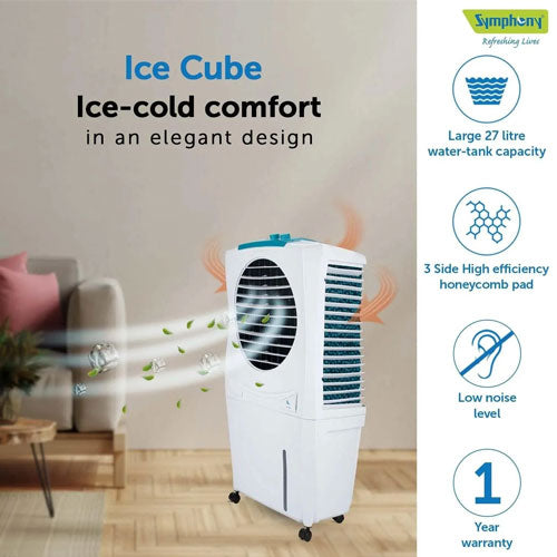 Symphony 27ltr personal type aircooler