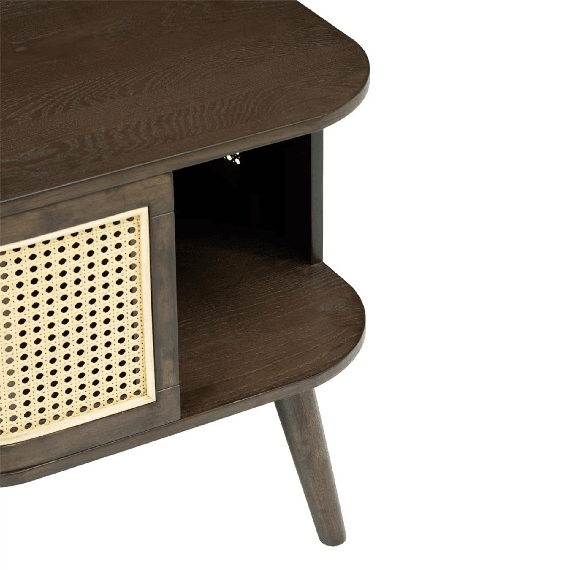 Astraia Solid Wood Side Table
