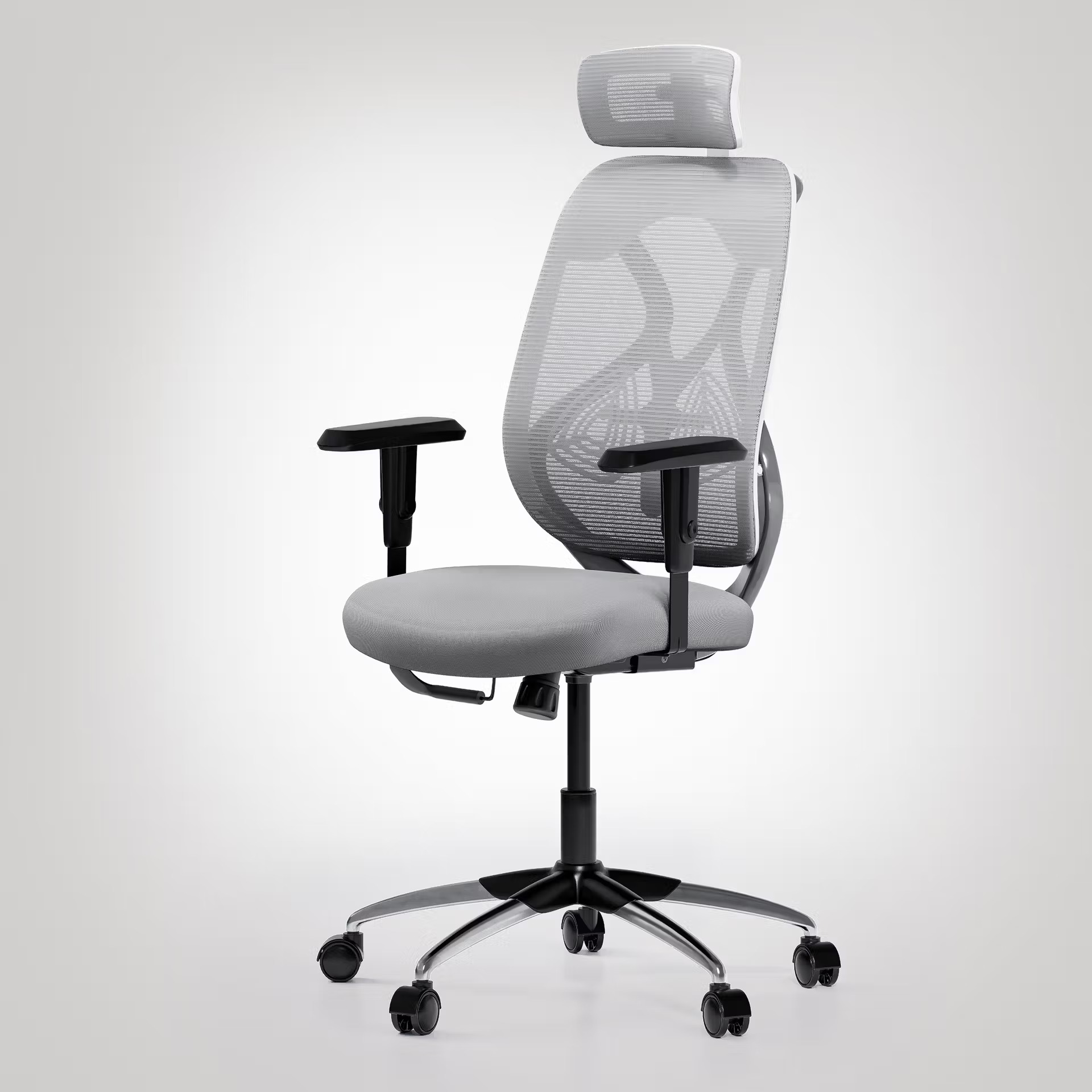 Wakefit Gravita Pro High Back Ergonomic Office Chair | Chrome Base | DIY Assembly