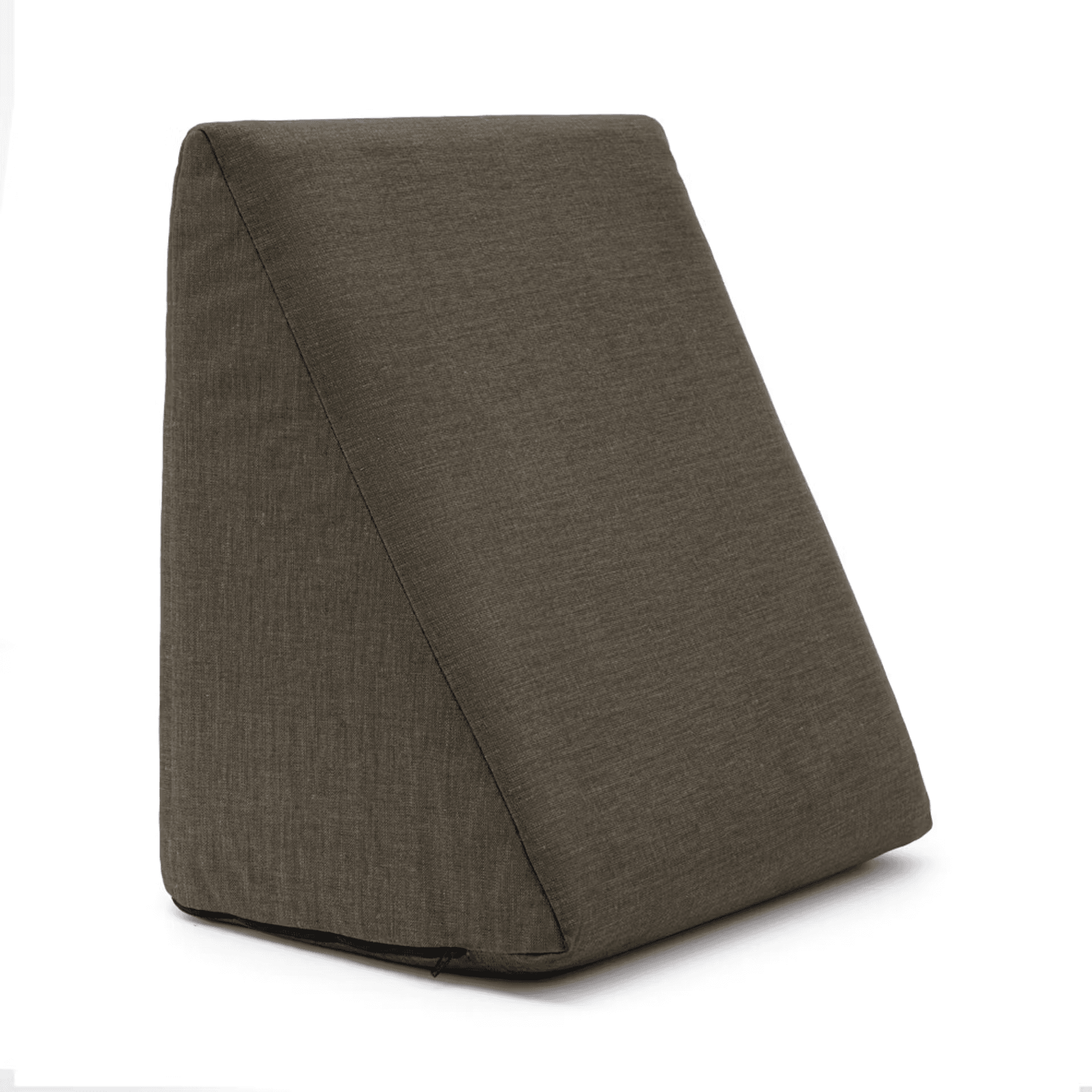 Wedge Pillow | Prevents Acid Reflux & Snoring | Made of Memory Foam | Soft Washable Cover | Brown