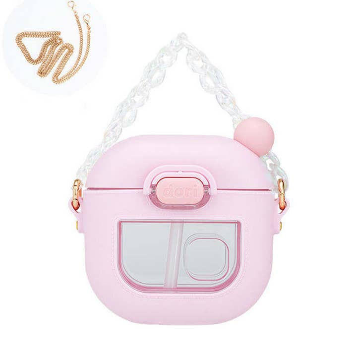 Kids Handbag Water Bottle with Straw – 270ML