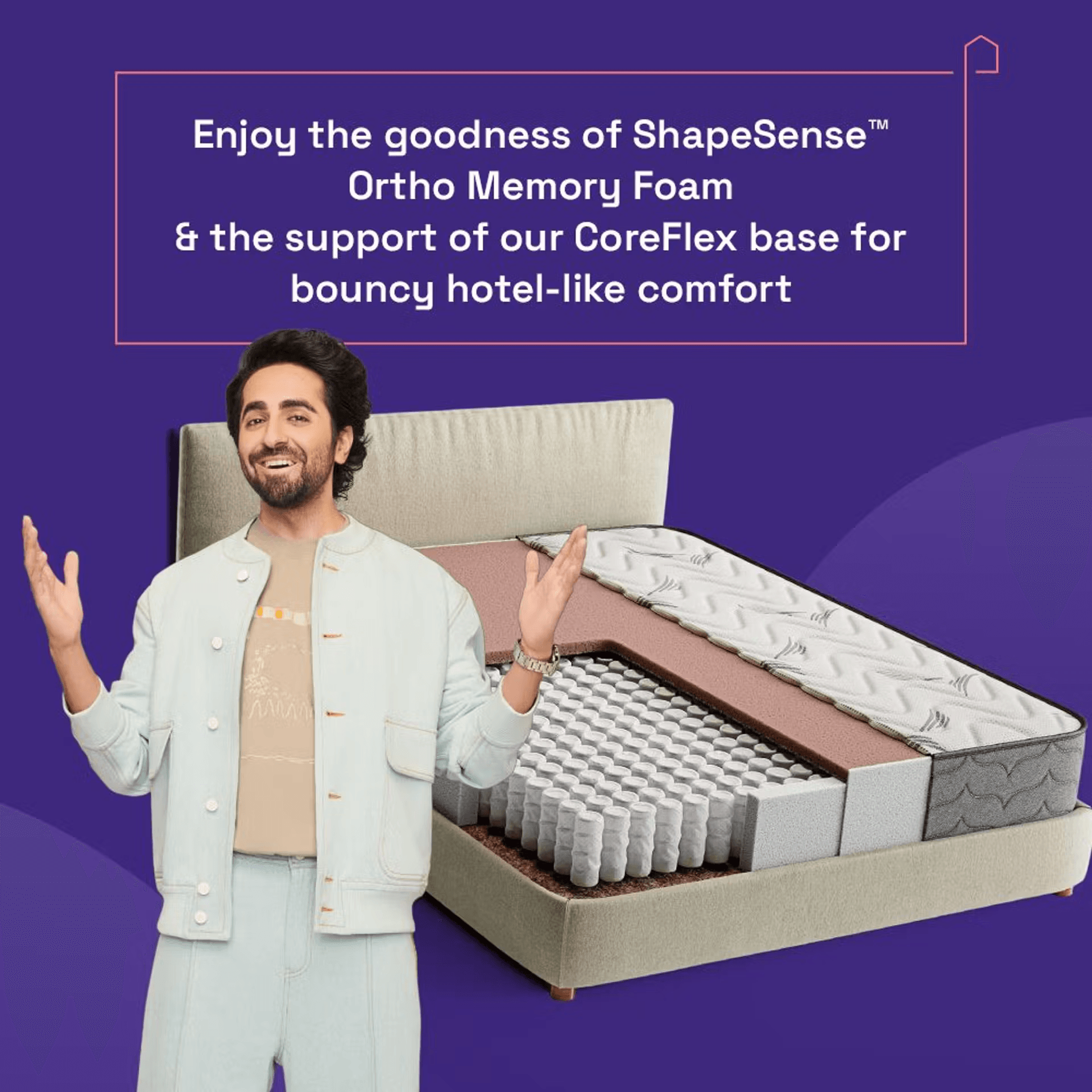 Elevate Pocket Spring Mattress with Memory Foam thumbnail