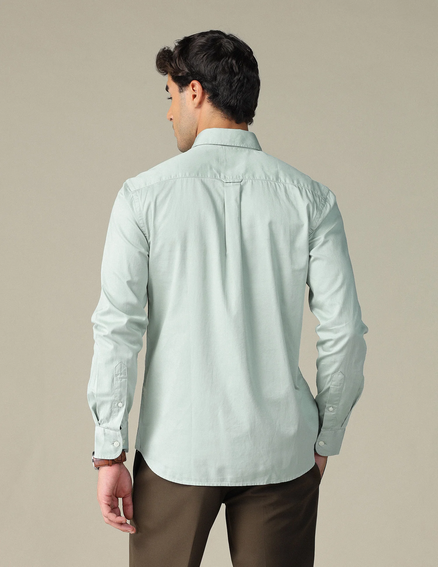 Pure Cotton Satin Shirt