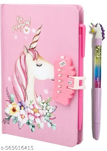Unicorn Fur Diary – Soft Furry Notebook for Girls & Kids