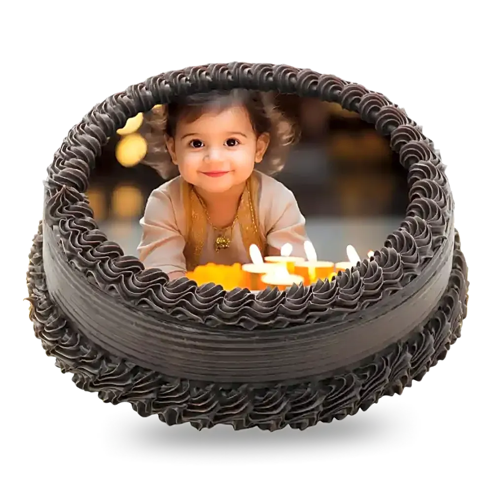 choco Truffle photo print cake