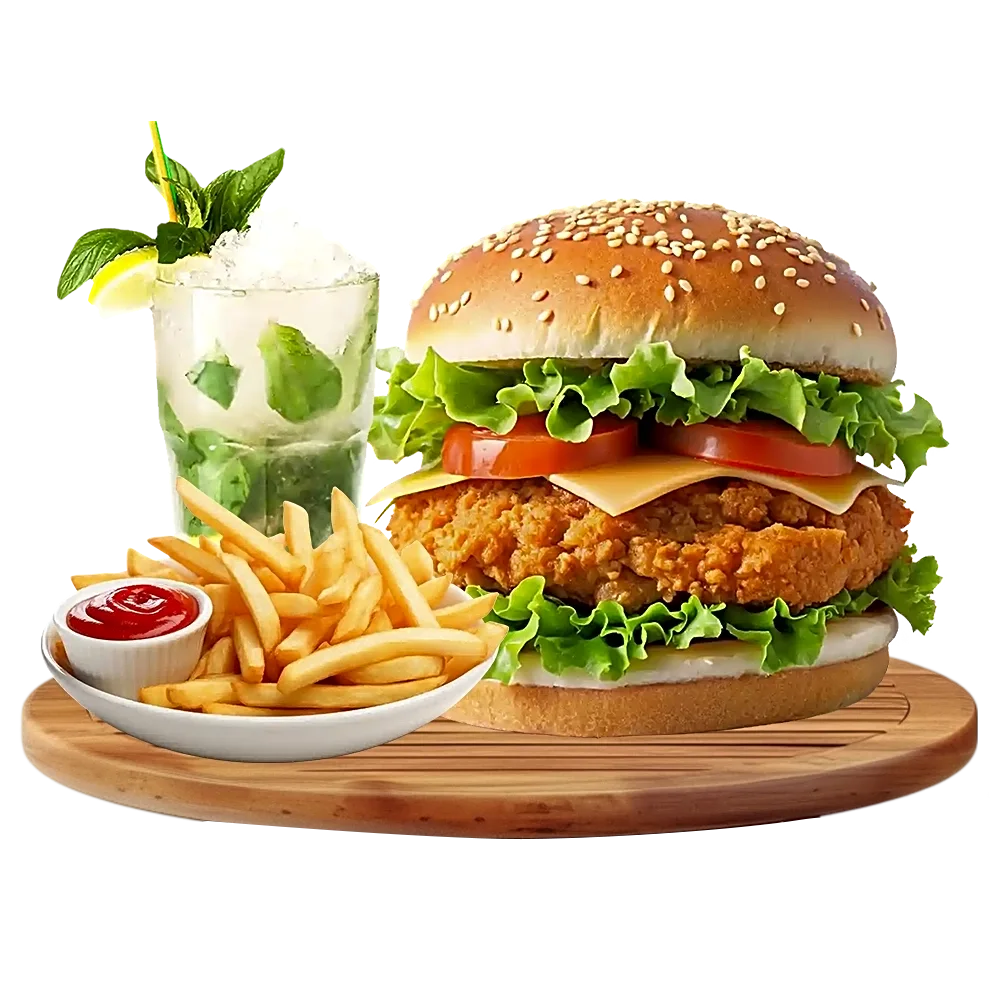 Non-Veg Burger Combo