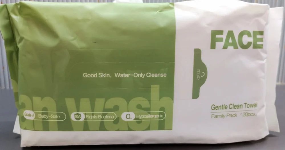 Gentle Clean Face Towel – Box of 20 pcs