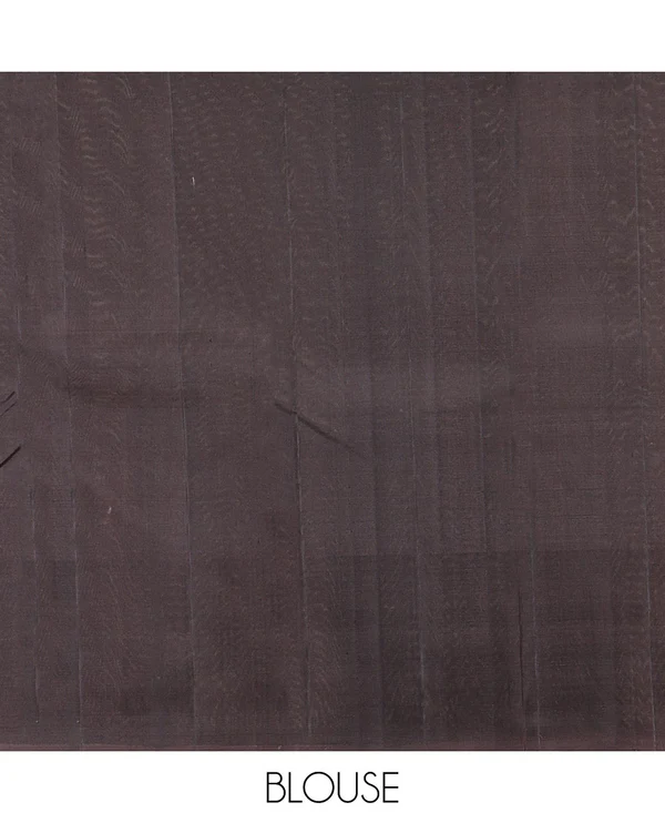 Off-White Kanchipuram Silk Saree